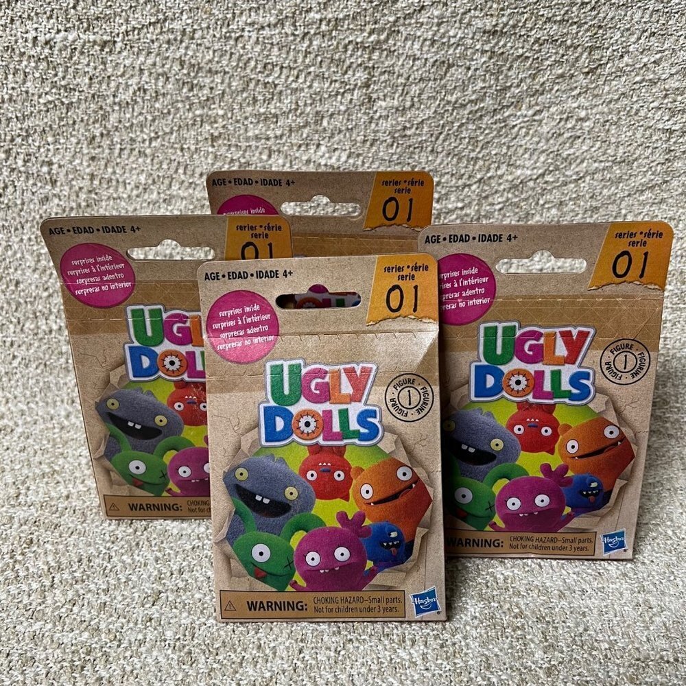 Lot of (4) UglyDolls Mini Blind Packs Figures Series 1 - Picture 3 of 4